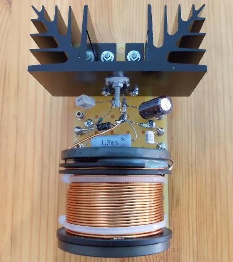 Single-ended regulator transconductor (SERT) amplifier based on LM350: top