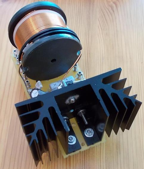 Single-ended regulator transconductor (SERT) amplifier based on LM350: rear